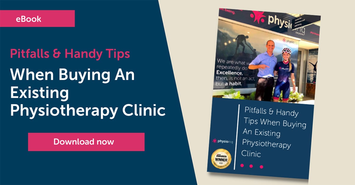 pitfalls and tips when buying a physiotherapy clinic